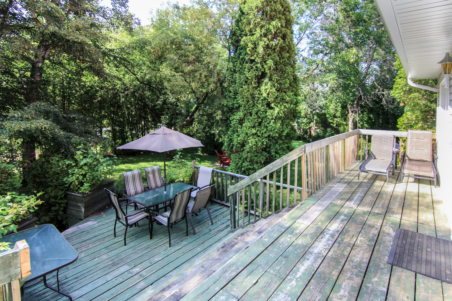 Vue extérieure du chalet